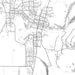 Philipsburg Montana Map Print in Classic Style Zoomed In Close Up Showing Details