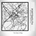 Rendered View of Portsmouth New Hampshire Map on 17oz Stainless Steel Insulated Tumbler in Matte White with Tactile Lines