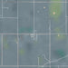 Powell Butte Oregon Map Print in Afternoon Style Zoomed In Close Up Showing Details