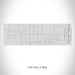 Rendered View of Powell Butte Oregon Map on 10oz Stainless Steel Insulated Cup with Sipping Lid
