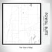 Rendered View of Powell Butte Oregon Map on 17oz Stainless Steel Insulated Tumbler in Classic Map Style