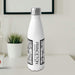Princeton New Jersey Custom City Map Inscription Coordinates on 17oz Stainless Steel Insulated Cola Bottle in Stainless in Matte White
