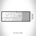 Rendered View of Racine Wisconsin Map on 10oz Stainless Steel Insulated Cup in Classic with Sliding Lid