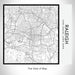 Rendered View of Raleigh North Carolina Map on 17oz Stainless Steel Insulated Tumbler in Classic Map Style