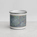 Front View Custom Ramona California Map Enamel Mug in Afternoon