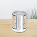 Rancho Cucamonga California Custom City Map Inscription Coordinates on 10oz Stainless Steel Insulated Cup in Woodblock with Sliding Lid