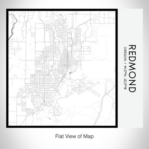 Rendered View of Redmond Oregon Map on 17oz Stainless Steel Insulated Tumbler in Classic Map Style
