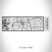 Rendered View of Rhinebeck New York Map on 10oz Stainless Steel Insulated Cup with Sipping Lid