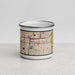 Front View Custom Richfield Minnesota Map Enamel Mug in Woodblock