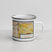 Right View Custom Richfield Minnesota Map Enamel Mug in Woodblock