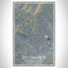 Rio Grande National Forest Map Print Portrait Orientation in Afternoon Style With Shaded Background