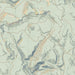 Rio Grande National Forest Map Print in Woodblock Style Zoomed In Close Up Showing Details