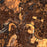 Rome Georgia Map Print in Ember Style Zoomed In Close Up Showing Details