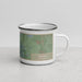 Right View Custom Roswell New Mexico Map Enamel Mug in Afternoon