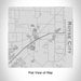 Rendered View of Royse City Texas Map Engraving on 17oz Stainless Steel Insulated Tumbler