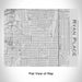 Rendered View of Ryan Place Fort Worth Map Engraving on 20oz Stainless Steel Insulated Bottle with Bamboo Top