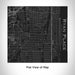 Rendered View of Ryan Place Fort Worth Map Engraving on 17oz Stainless Steel Insulated Tumbler in Black