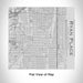 Rendered View of Ryan Place Fort Worth Map Engraving on 17oz Stainless Steel Insulated Tumbler