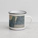 Right View Custom Sag Harbor New York Map Enamel Mug in Afternoon