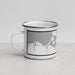 Left View Custom Sag Harbor New York Map Enamel Mug in Classic