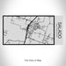 Rendered View of Salado Texas Map on 17oz Stainless Steel Insulated Cola Bottle in Stainless