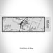 Rendered View of Salado Texas Map on 10oz Stainless Steel Insulated Cup with Sipping Lid