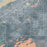 Salmon Arm British Columbia Map Print in Afternoon Style Zoomed In Close Up Showing Details
