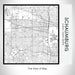 Rendered View of Schaumburg Illinois Map on 17oz Stainless Steel Insulated Tumbler in Classic Map Style