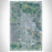 Scottsbluff Nebraska Map Print Portrait Orientation in Afternoon Style With Shaded Background