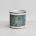 Front View Custom Selma Alabama Map Enamel Mug in Afternoon