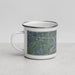 Left View Custom Selma Alabama Map Enamel Mug in Afternoon