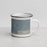 Right View Custom Shelby Montana Map Enamel Mug in Afternoon