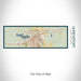 Rendered View of Shreveport Louisiana Map on 10oz Stainless Steel Insulated Cup in Woodblock with Sliding Lid