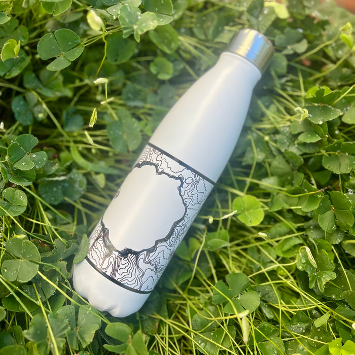 17oz Stainless Steel Insulated Cola Bottles in Matte White