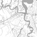 Smithfield Virginia Map Print in Classic Style Zoomed In Close Up Showing Details