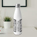 South Bend Indiana Custom City Map Inscription Coordinates on 17oz Stainless Steel Insulated Cola Bottle in Stainless in Matte White