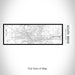 Rendered View of South Bend Indiana Map on 10oz Stainless Steel Insulated Cup in Classic with Sliding Lid