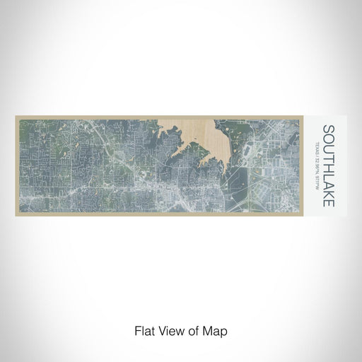 Rendered View of Southlake Texas Map on 10oz Stainless Steel Insulated Cup in Afternoon with Sliding Lid