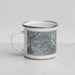 Left View Custom South Saint Paul Minnesota Map Enamel Mug in Afternoon