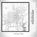 Rendered View of Springfield Illinois Map on 17oz Stainless Steel Insulated Tumbler in Classic Map Style