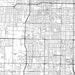 Springfield Missouri Map Print in Classic Style Zoomed In Close Up Showing Details