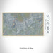Rendered View of St. George Utah Map on 17oz Stainless Steel Insulated Bottle with printed afternoon style map
