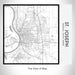 Rendered View of St. Joseph Missouri Map on 17oz Stainless Steel Insulated Tumbler in Classic Map Style