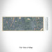 Rendered View of Stockbridge Massachusetts Map on 10oz Stainless Steel Insulated Cup in Afternoon with Sliding Lid