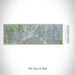 Rendered View of Sugar Land Texas Map on 10oz Stainless Steel Insulated Cup in Afternoon with Sliding Lid