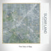 Rendered View of Sugar Land Texas Map on 17oz Stainless Steel Insulated Tumbler in Afternoon Map Style