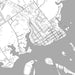 Swansboro North Carolina Map Print in Classic Style Zoomed In Close Up Showing Details