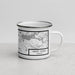Right View Custom Sweet Home Oregon Map Enamel Mug in Classic