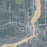 Taylors Falls Minnesota Map Print in Afternoon Style Zoomed In Close Up Showing Details