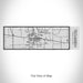 Rendered View of Tecumseh Michigan Map on 10oz Stainless Steel Insulated Cup with Sipping Lid